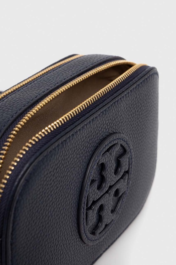 Kožená kabelka Tory Burch Miller Mini 150153.405 námořnická modř