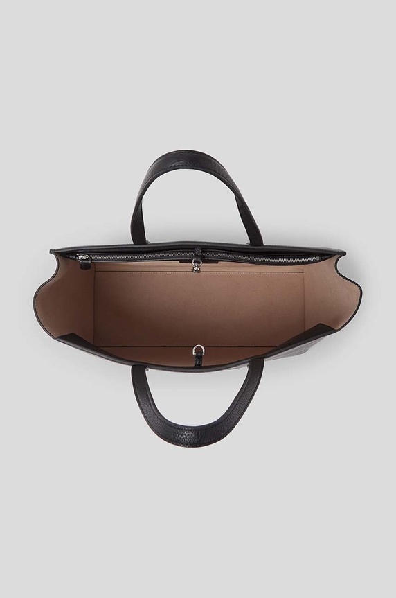 Accesorii Karl Lagerfeld poseta de piele 235W3074 negru