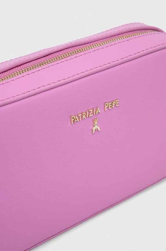 Kiegészítők Patrizia Pepe bőr táska 8B0152.L080 rózsaszín