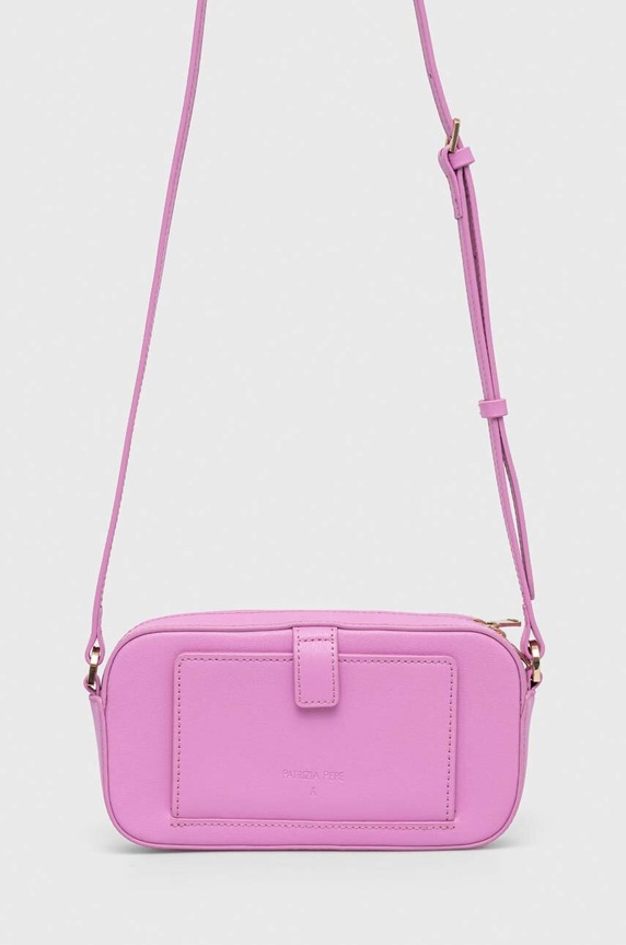 Patrizia Pepe bőr táska rózsaszín 8B0152.L080