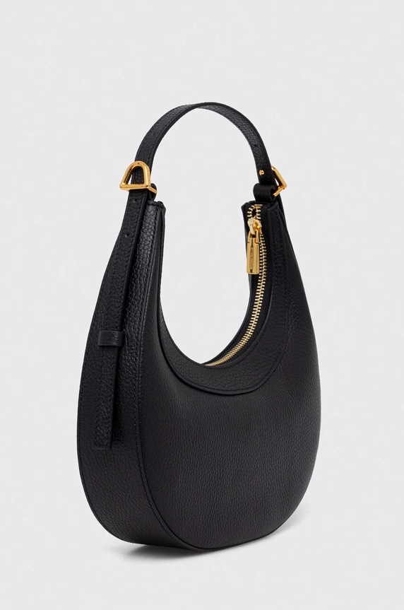 Coccinelle poseta de piele E5.PIP.53.01.01 negru SS26