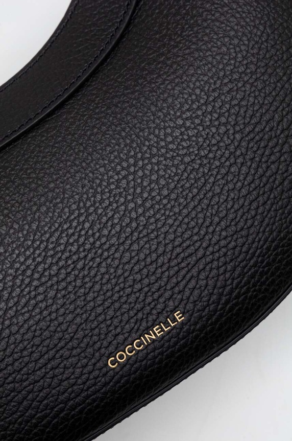 Accesorii Coccinelle poseta de piele E5.PIP.53.01.01 negru