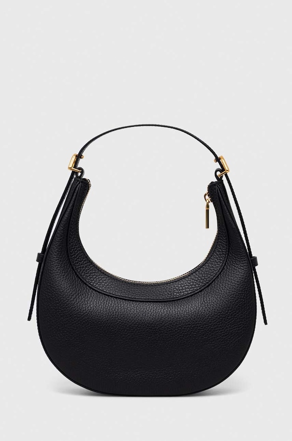 Coccinelle poseta de piele E5.PIP.53.01.01 negru
