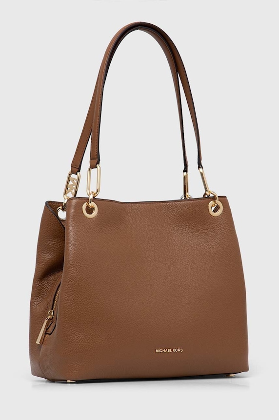 Шкіряна сумочка MICHAEL Michael Kors 30F3G8KT7L коричневий AW24