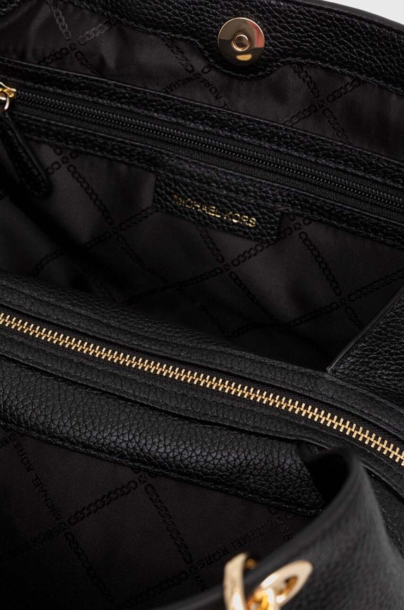 MICHAEL Michael Kors torebka skórzana 30F3G8KT7L czarny