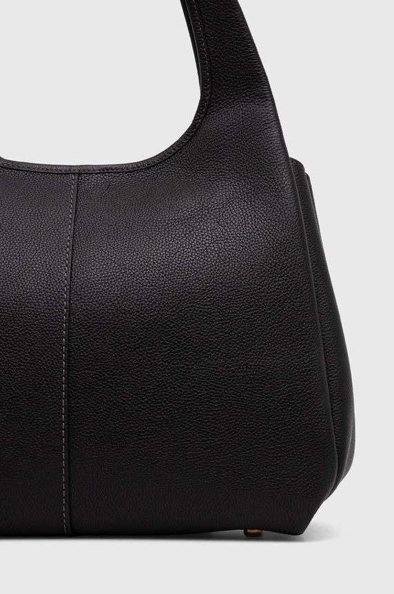 Αξεσουάρ Δερμάτινη τσάντα Coach Lana Shoulder Bag CM544 μαύρο