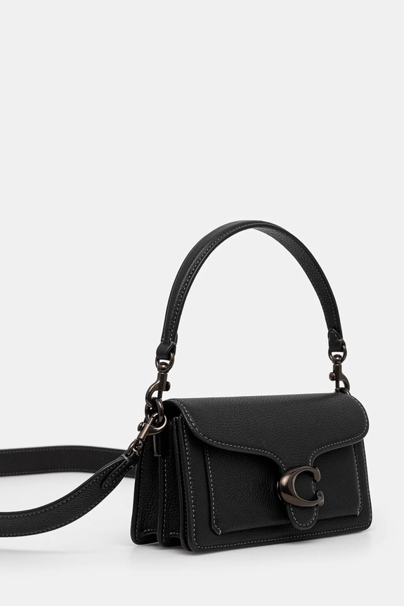 Kožená kabelka Coach Tabby Shoulder Bag 20 CM546 černá AA00
