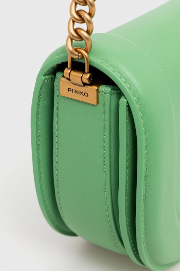 Akcesoria Pinko torebka skórzana 101969.A0QO zielony