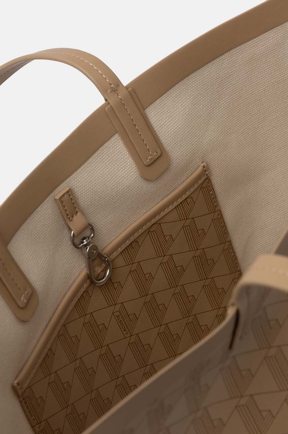 Lacoste torebka NF4344ZE beżowy