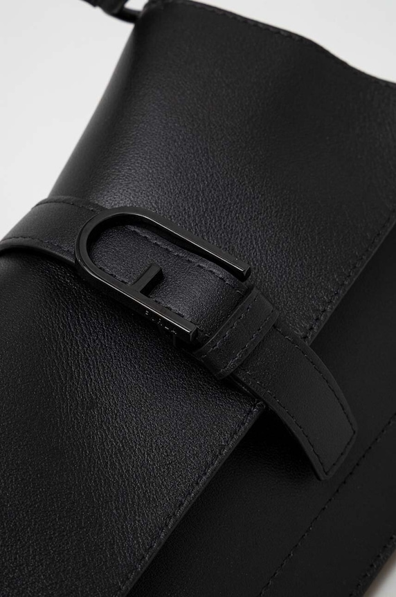 Akcesoria Furla torebka skórzana Flow Mini WB01032.BX2045.O6000 czarny