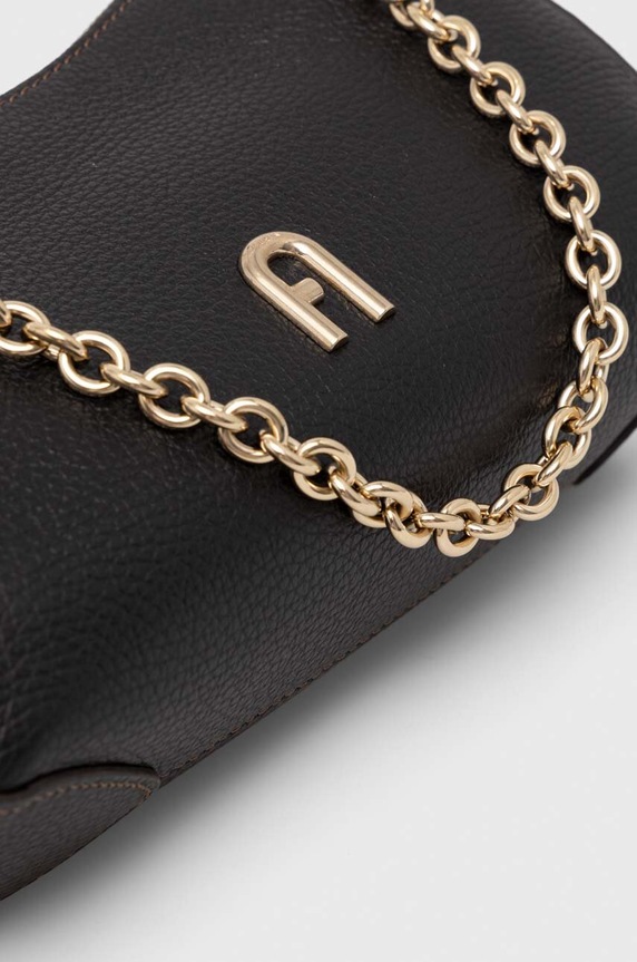 Akcesoria Furla torebka skórzana Primula WB00903.BX0356.O6000 czarny