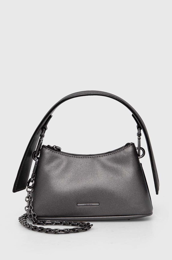Calvin Klein torebka nie mieści A4 szary K60K611315