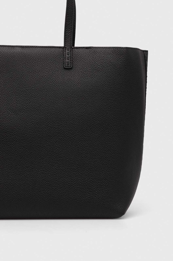Кожена чанта Tory Burch McGraw черен 152221.001