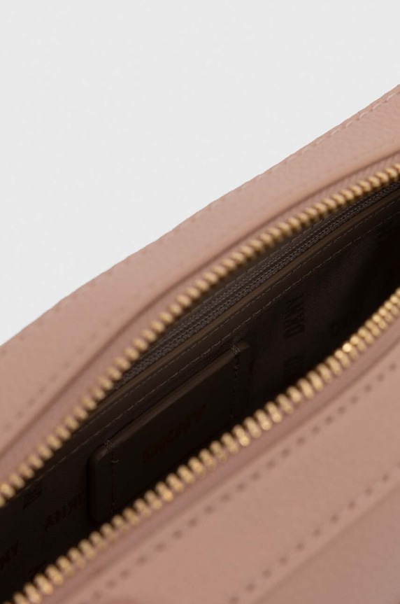 Dkny bőr táska R33EKY31 rózsaszín