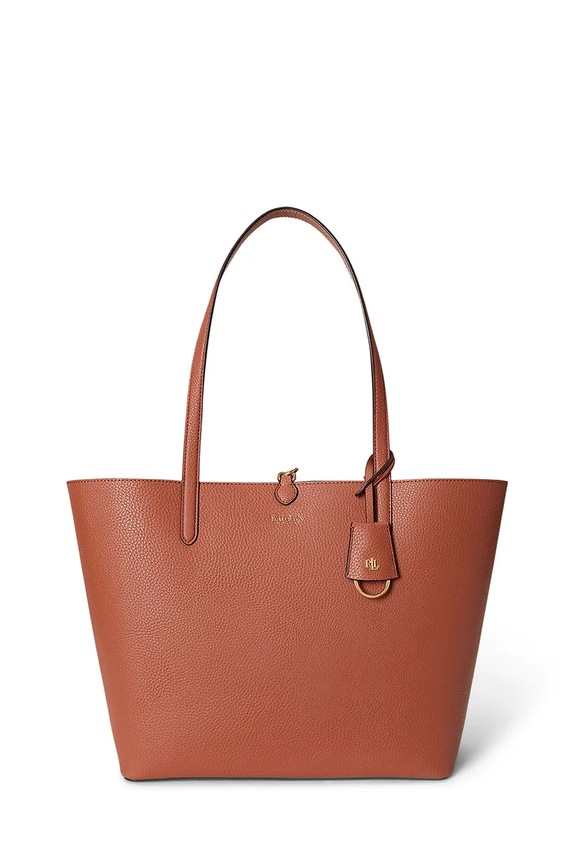 Lauren Ralph Lauren oboustranná taška hnědá 431795329