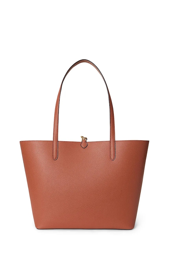 Doplňky Lauren Ralph Lauren oboustranná taška 431795329 hnědá
