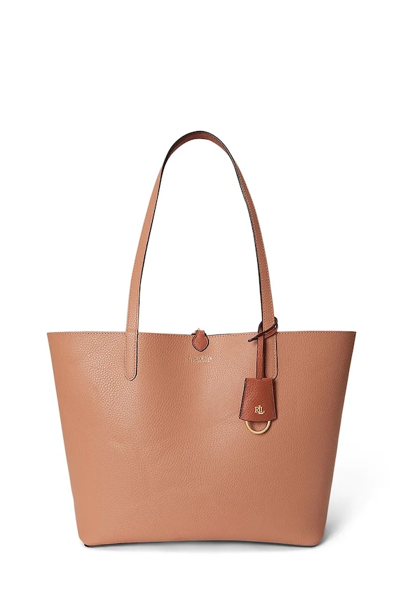 Lauren Ralph Lauren oboustranná taška hnědá 431795329