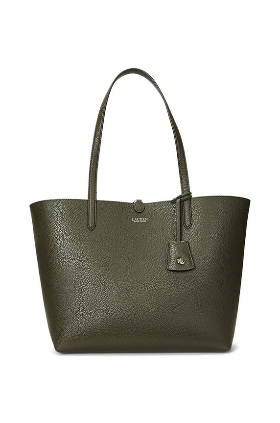 Lauren Ralph Lauren torebka dwustronna wzorzyste zielony 431795329