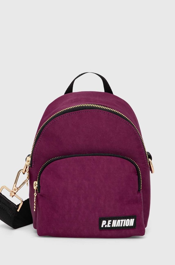 Сумочка P.E Nation аппликация фиолетовой 233A256