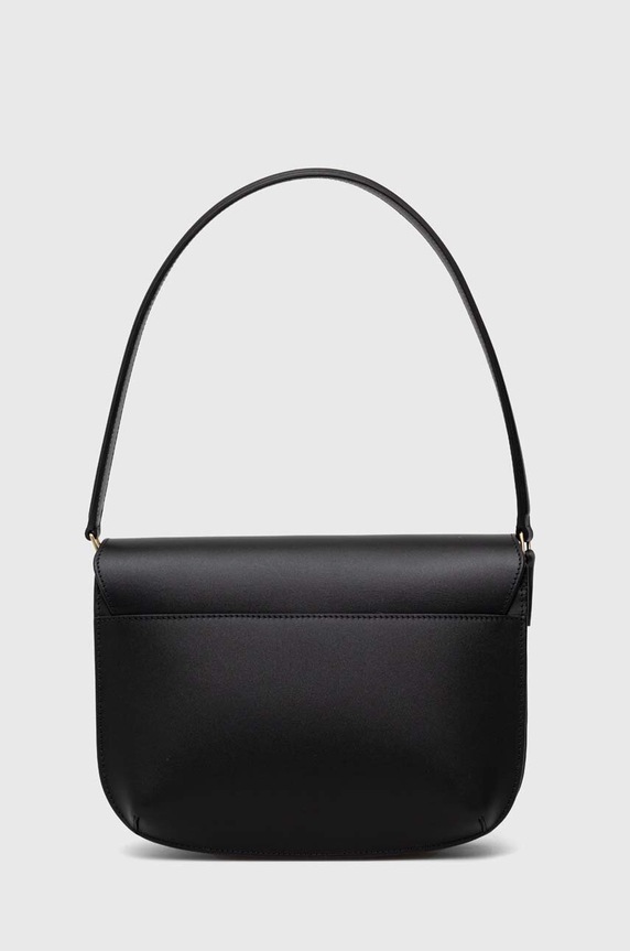 Accesorii A.P.C. poșetă de piele PXAWV.F61526 negru
