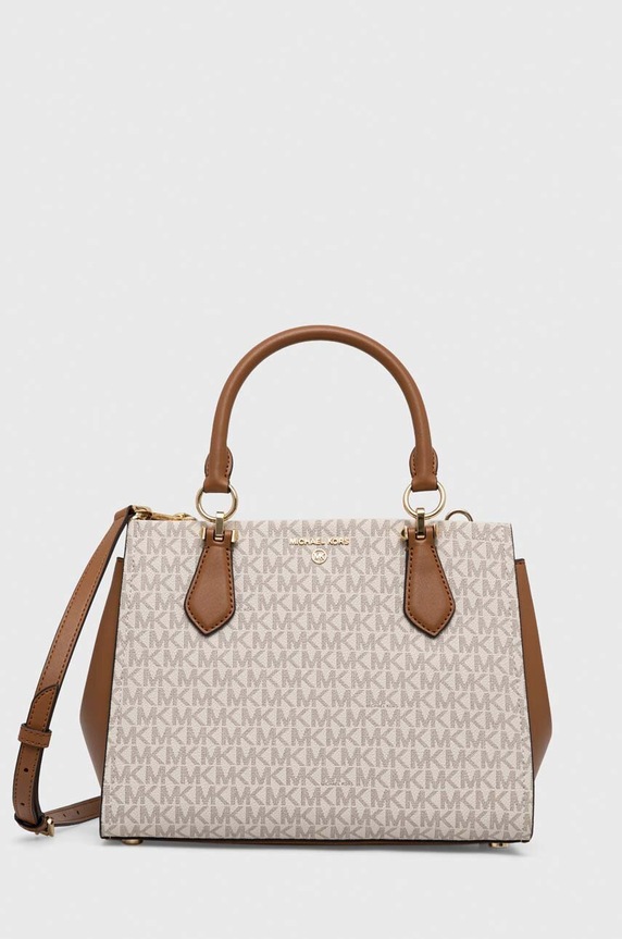 MICHAEL Michael Kors torebka nie mieści A4 beżowy 30S2G6AS2B
