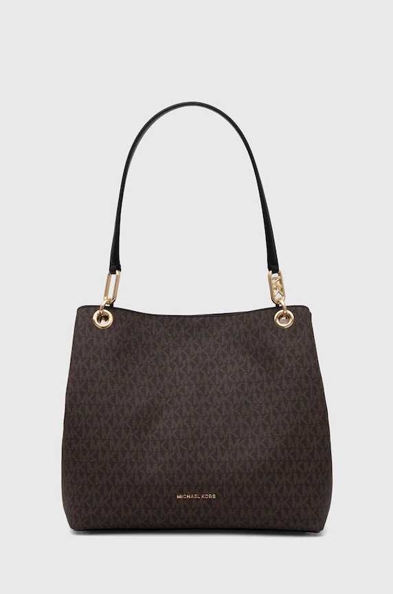 MICHAEL Michael Kors torebka nie mieści A4 brązowy 30F3G8KT7B