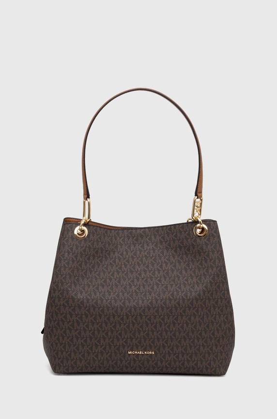 MICHAEL Michael Kors torebka nie mieści A4 brązowy 30F3G8KT7B