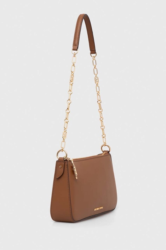 Kožna torba MICHAEL Michael Kors 32H3G8EW6L smeđa SS25