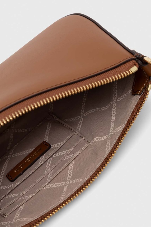 Kožna torba MICHAEL Michael Kors 32H3G8EW6L smeđa