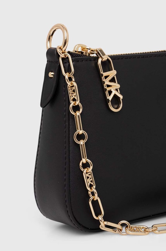 MICHAEL Michael Kors torebka skórzana czarny 32H3G8EW6L