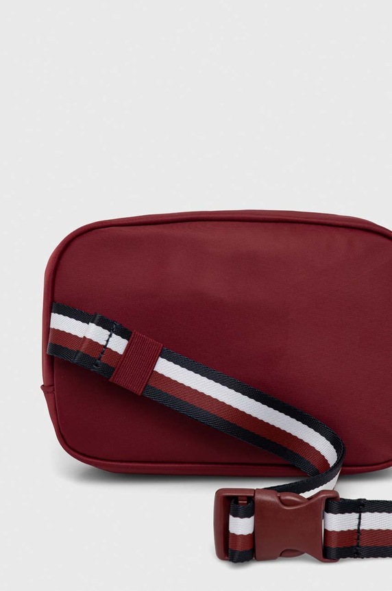 Dziewczynka Tommy Hilfiger nerka dziecięca AU0AU01728.9BYX bordowy