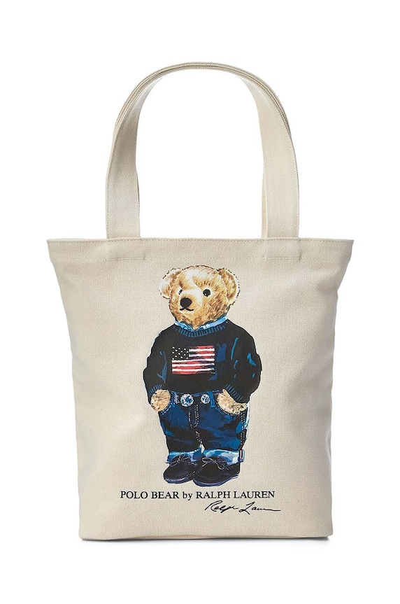 Детская сумочка Polo Ralph Lauren печать бежевый 9AR021