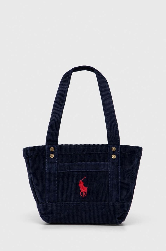 Dětská kabelka Polo Ralph Lauren nášivka námořnická modř 2AR098
