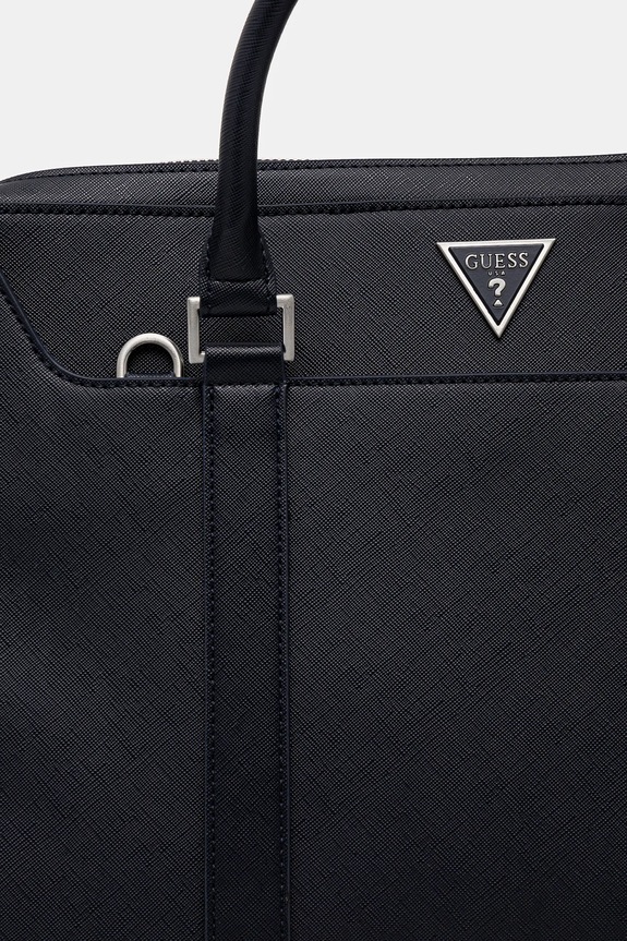Taška na notebook Guess 37 x 28 x 4,5 cm námořnická modř HMECSA.P3138