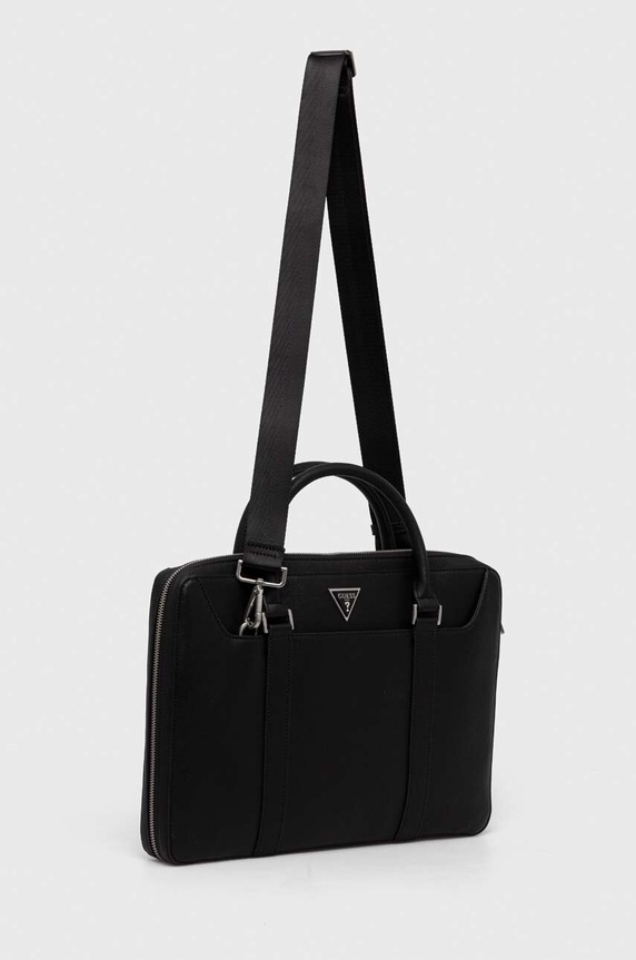 Τσάντα φορητού υπολογιστή Guess 37 x 28 x 4,5 cm HMECSA.P3138 μαύρο AW24
