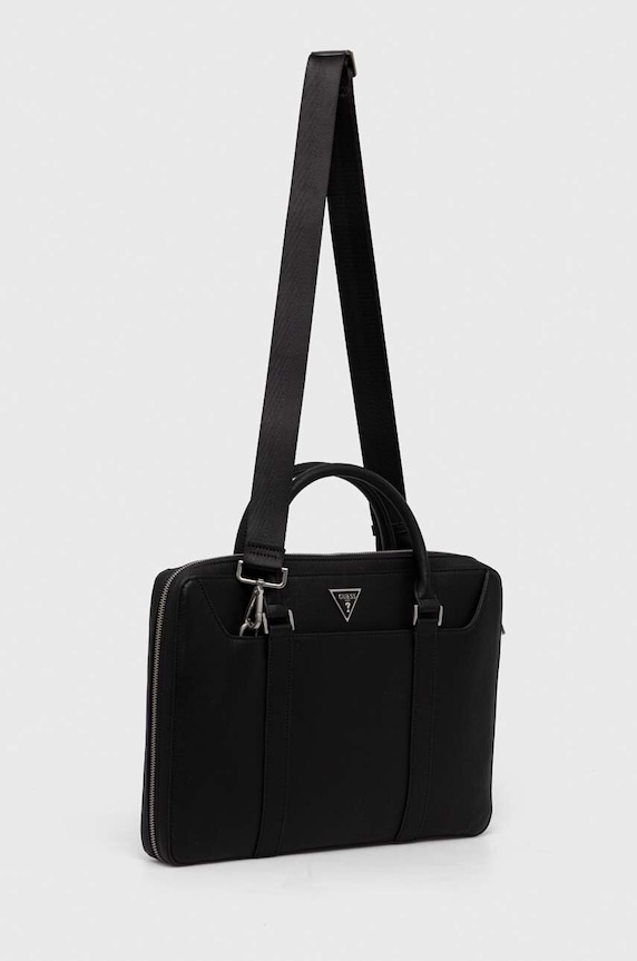 Τσάντα φορητού υπολογιστή Guess 37 x 28 x 4,5 cm HMECSA.P3138 μαύρο AW24