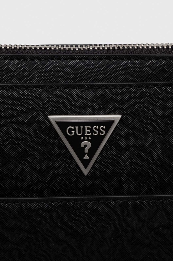 Τσάντα φορητού υπολογιστή Guess 37 x 28 x 4,5 cm μαύρο HMECSA.P3138