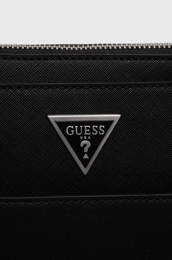 Τσάντα φορητού υπολογιστή Guess 37 x 28 x 4,5 cm μαύρο HMECSA.P3138