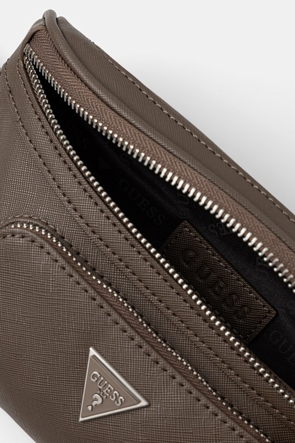 Τσάντα φάκελος Guess καφέ HMECSA.P3332