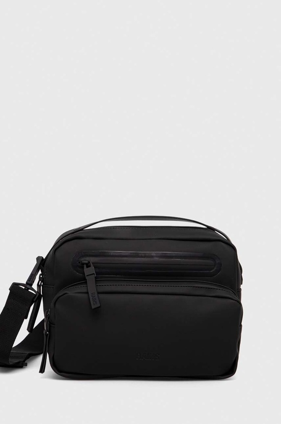 Torba Rains 14110 Crossbody Bags premalo za format A4 crna 14110.01