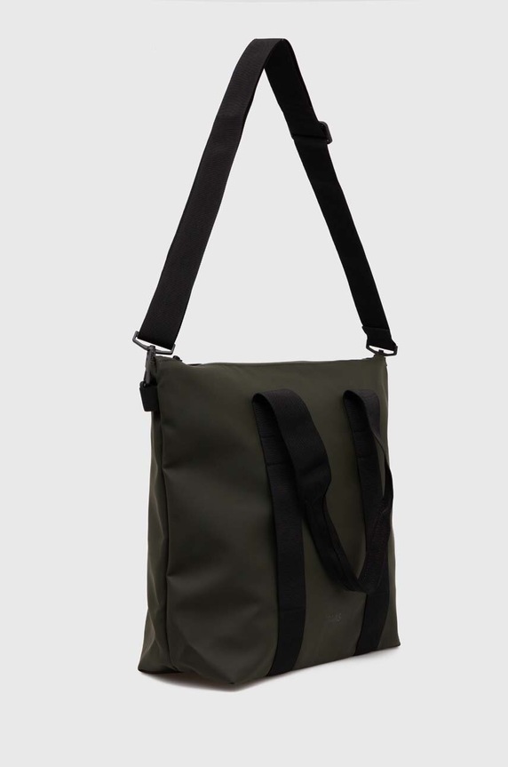 Rains geantă 14160 Tote Bags 14160.03 verde AW23