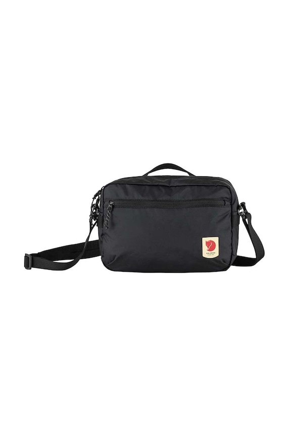 Fjallraven borsetta High Coast Crossbody semplice nero F23227.550