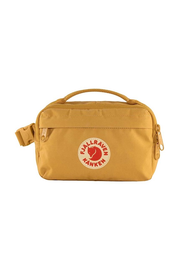 Fjallraven nerka Kanken Hip Pack nie mieści A4 żółty F23796.160