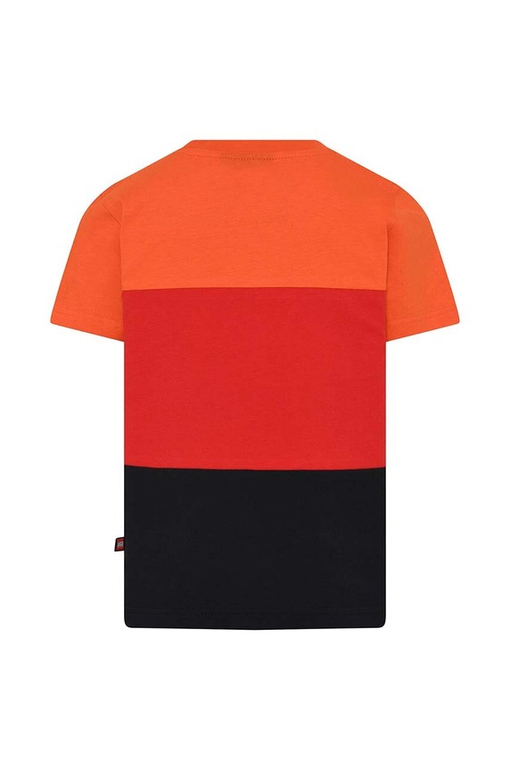 Lego t-shirt bawełniany dziecięcy 12010866 czerwony AW23