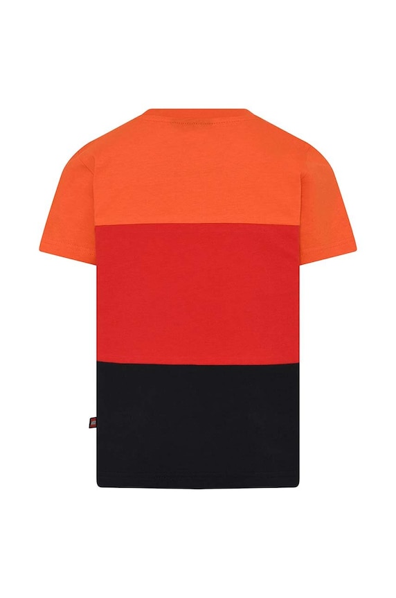 Lego t-shirt bawełniany dziecięcy 12010866 czerwony AW23