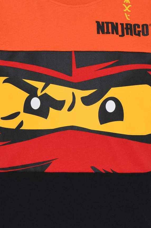 Chłopiec Lego t-shirt bawełniany dziecięcy 12010866 czerwony