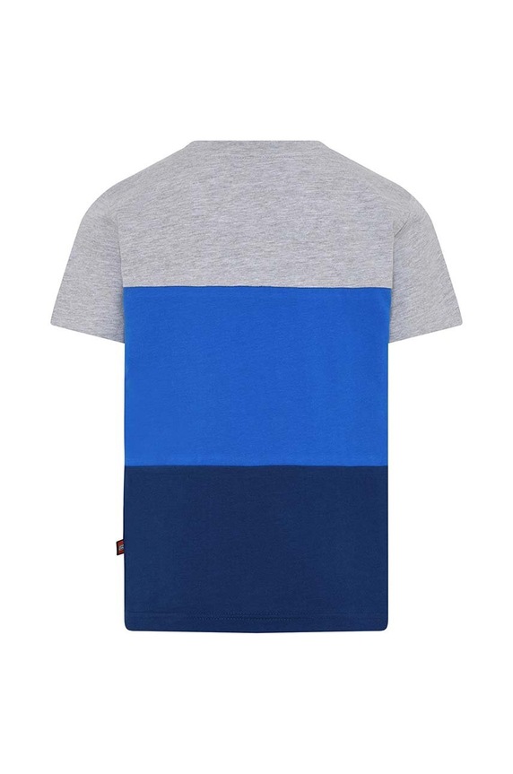 Lego t-shirt bawełniany dziecięcy 12010866 granatowy AW23