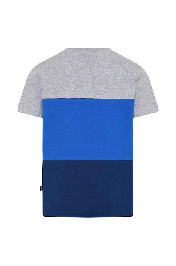 Lego t-shirt bawełniany dziecięcy 12010866 granatowy AW23