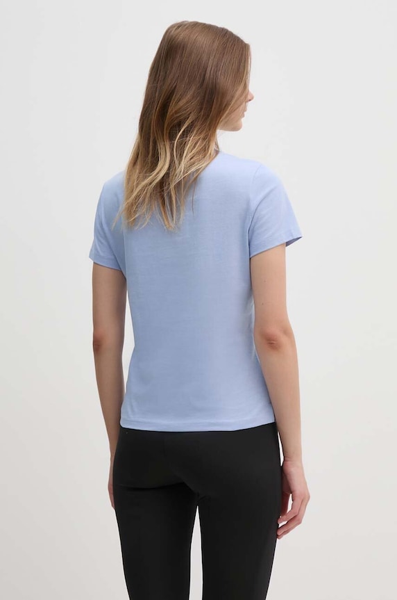 Îmbrăcăminte Guess tricou din bumbac W1YI1B.I3Z14 albastru