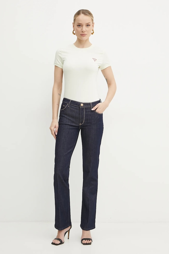 Guess t-shirt W2YI44.J1314 beżowy SS26